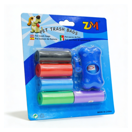 Pet Waste Bags (6 Rolls)