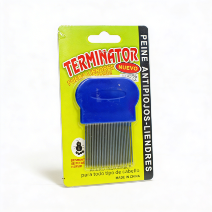 Flea Comb with Rolling Teeth